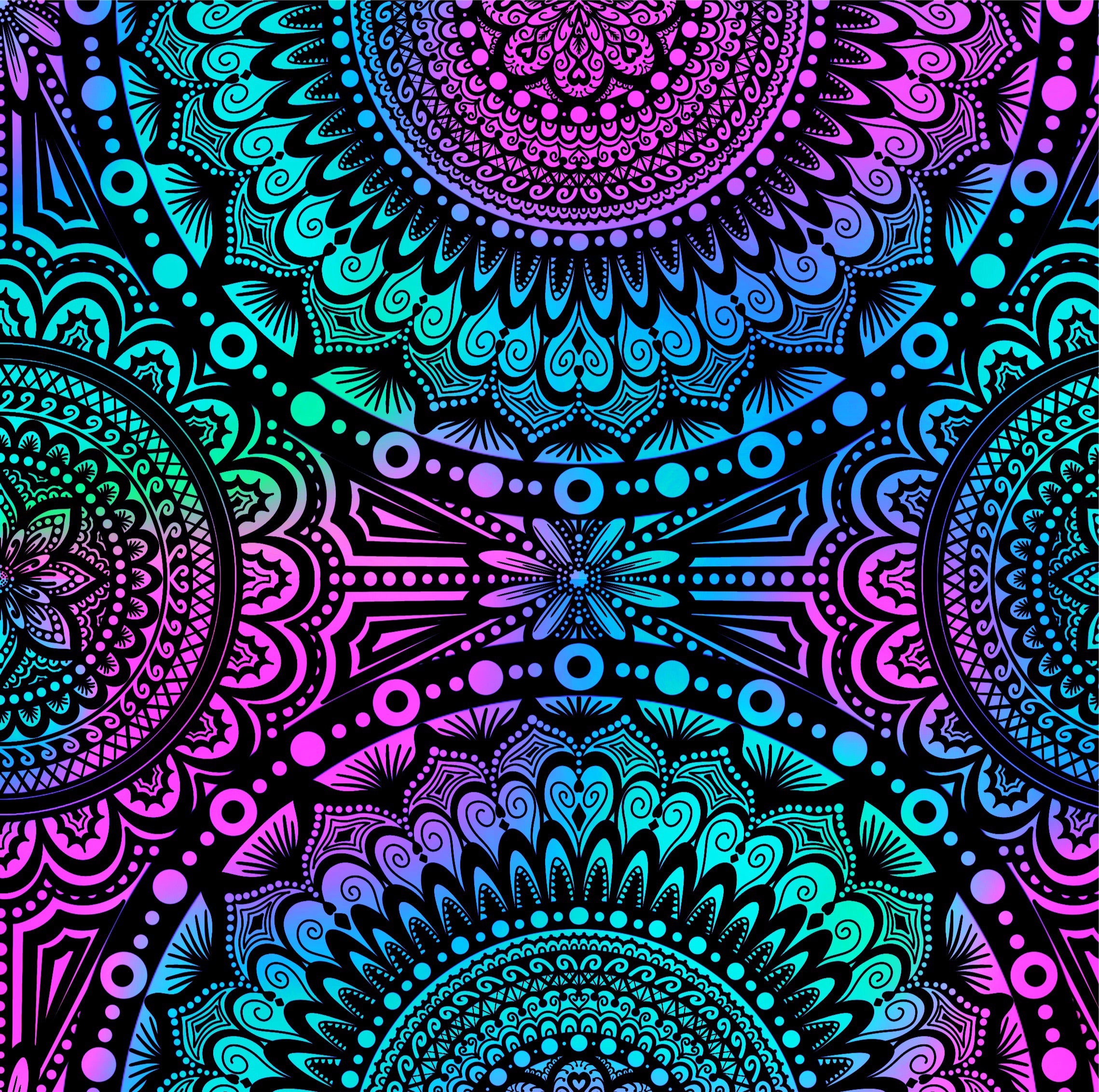 Mandala Stoff
